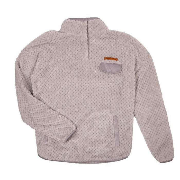 Simply Southern Youth Soft Pullover - Fog
