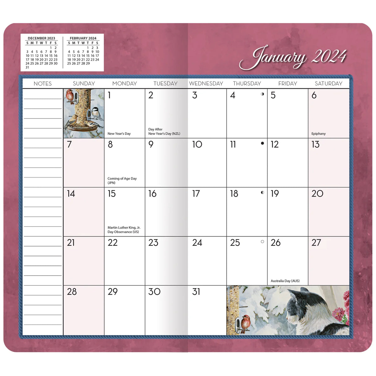 Lang 2-Year Planner - Love of Cats – Kimco for the Home