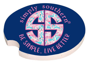 Simply Southern Simply Life Car Coasters