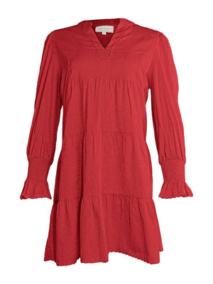 Simply Southern Red Corduroy Dress