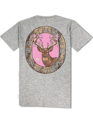 Simply Southern Tee - Deerly Storm Heather