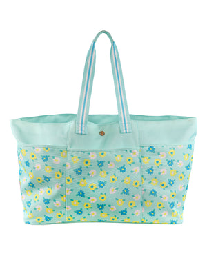 Simply Southern Beach Tote - Flower