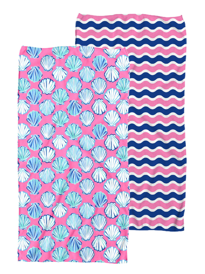 Simply Southern Quick Dry Towel - Shell