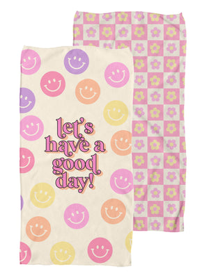 Simply Southern Quick Dry Towel - Smile