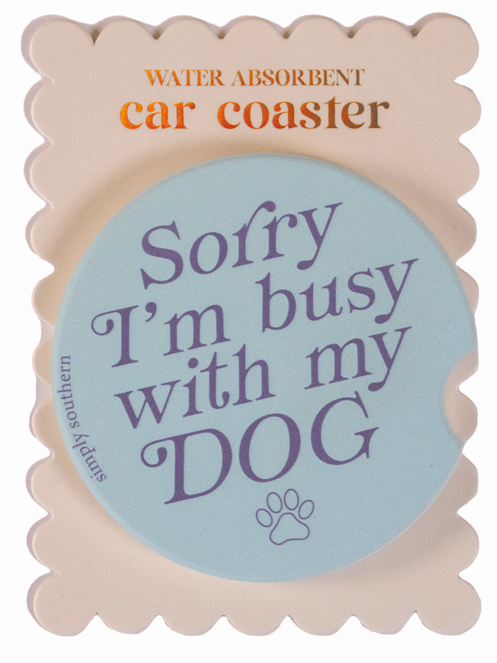 Simply Southern Car Coaster Sorry