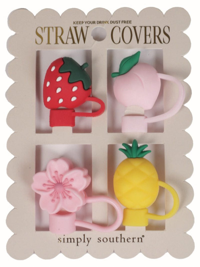 Simply Southern Straw Cover Pack - Berry