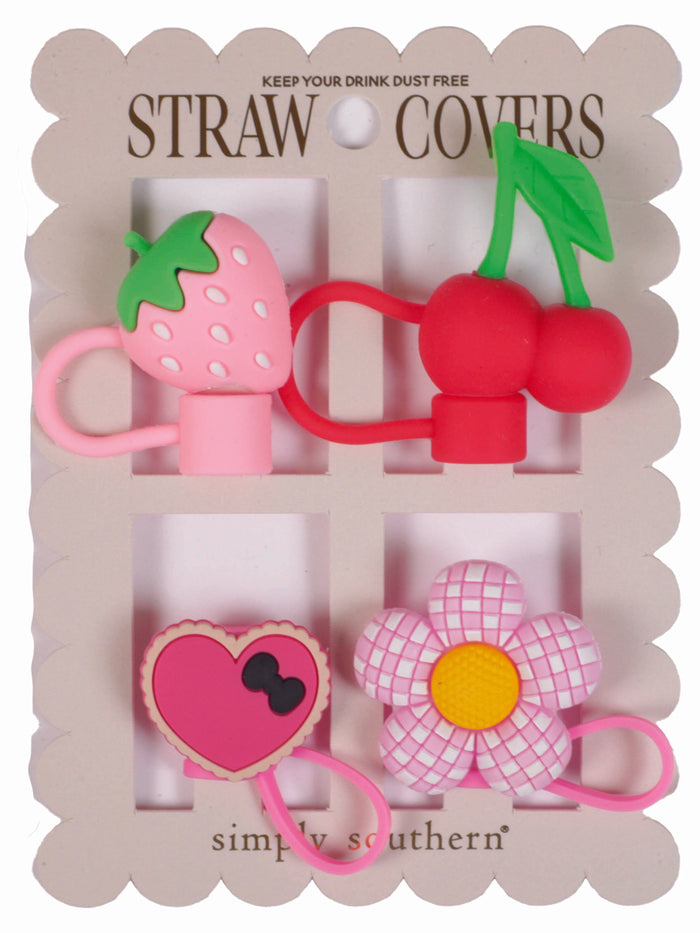 Simply Southern Straw Cover Pack - Cherry