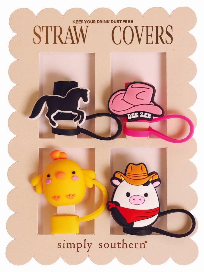 Simply Southern Straw Cover Pack - Howdy