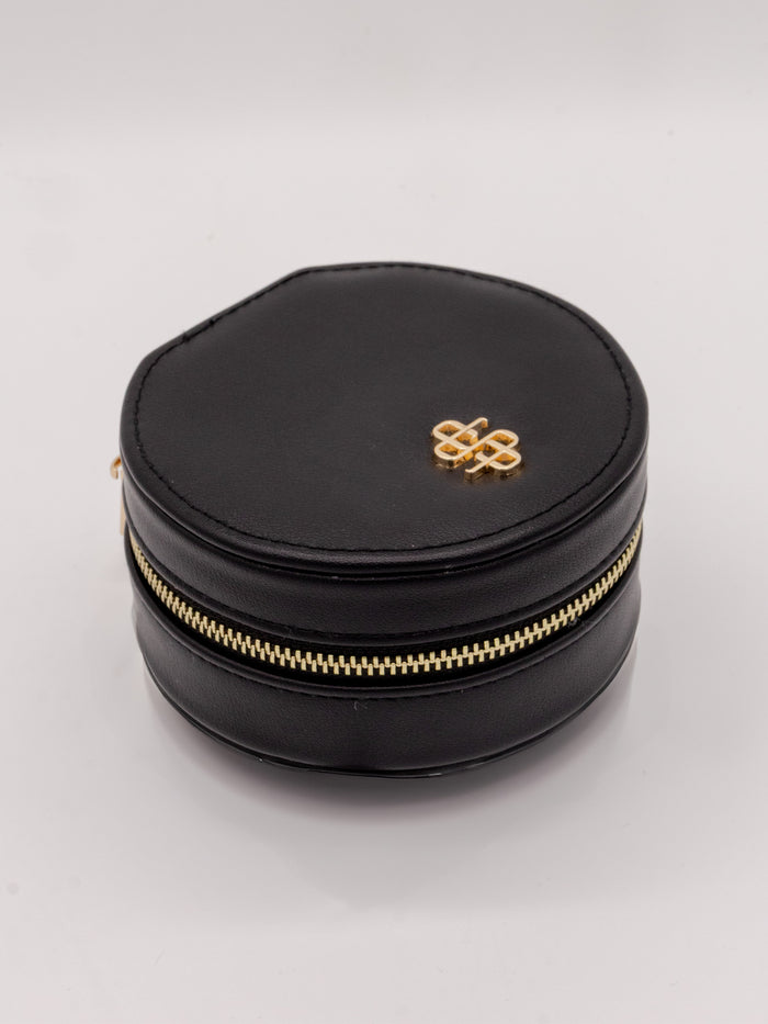 SS Leather Jewelry Box - Miami Black