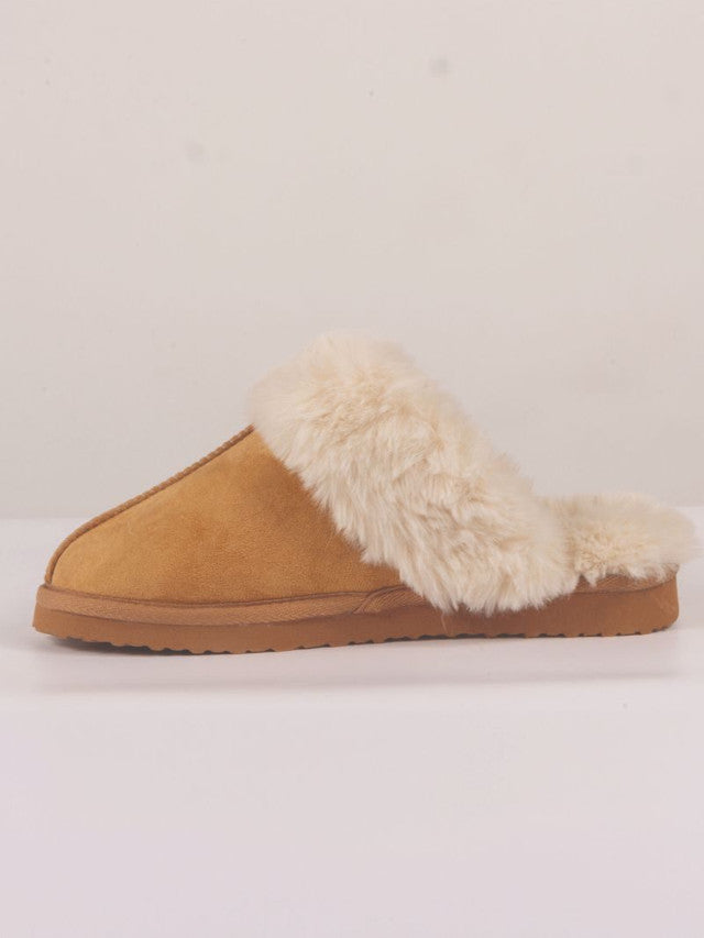Simply Southern Flat Slipper Light Brown