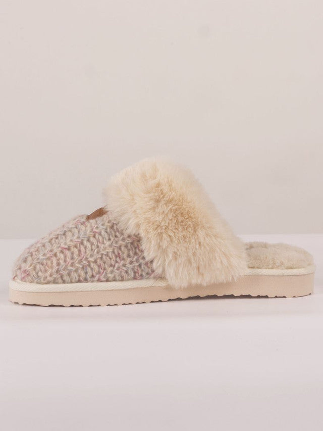 Simply Southern Flat Slipper Light Grey