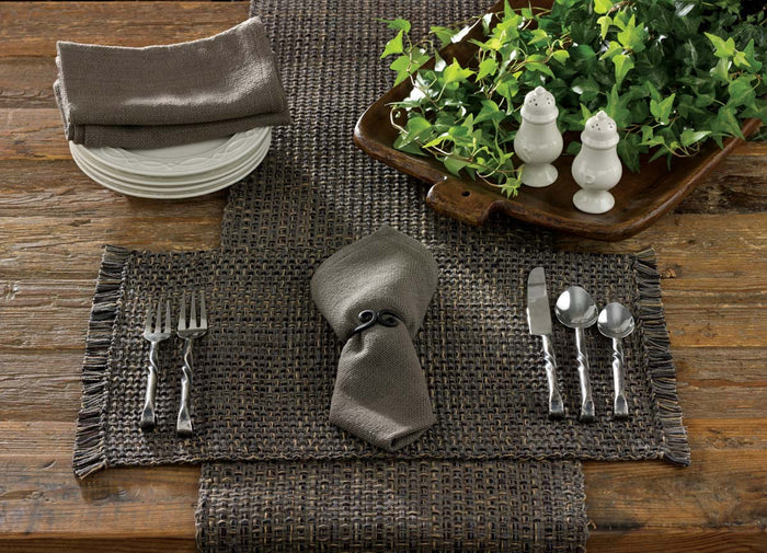 Placemat - Tweed Charcoal