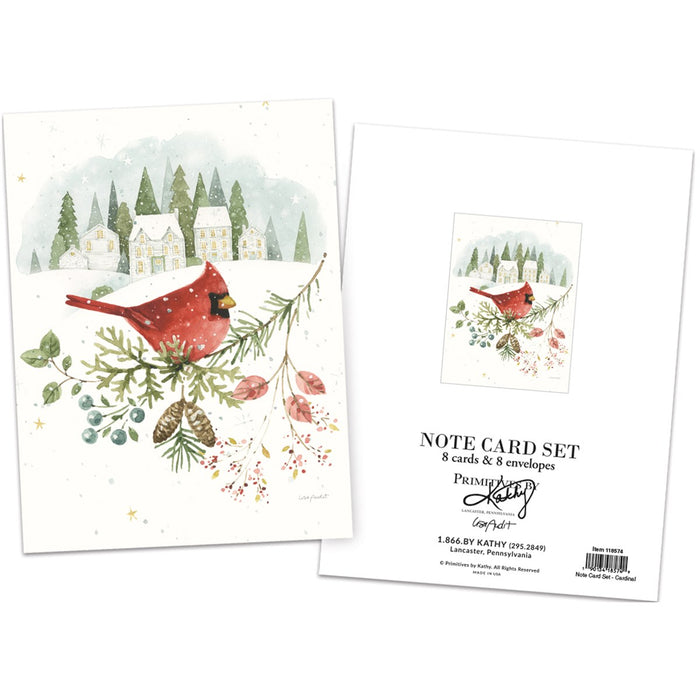 Note Cards - Cardinal