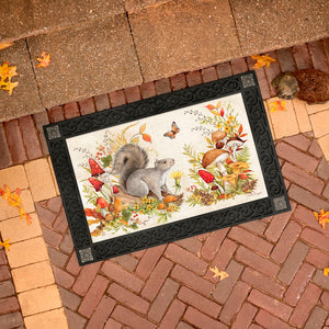 Mat Insert - Fall Squirrel