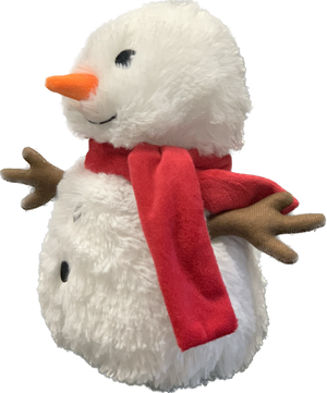 Warmies - Red Scarf Snowman