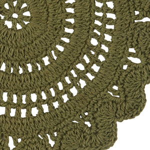 Trivet - Addison Matcha Green Crochet