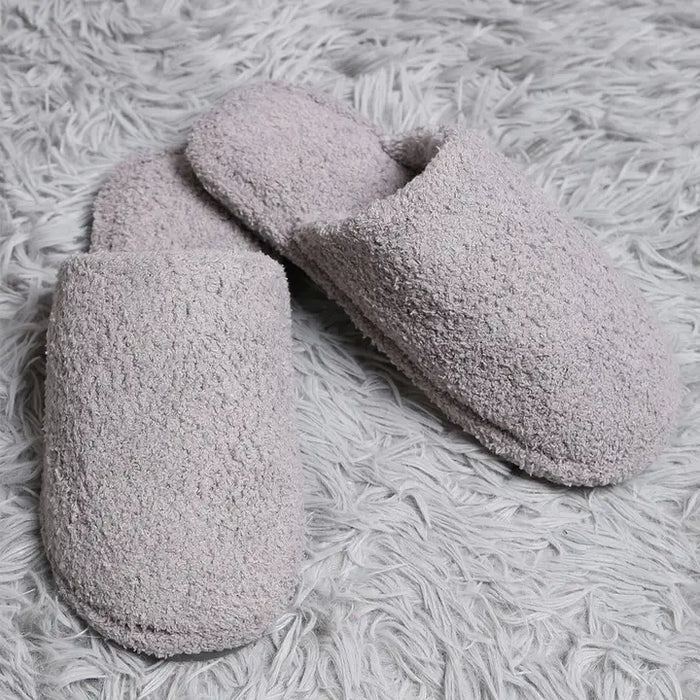 Slippers - Luxury Soft Grey