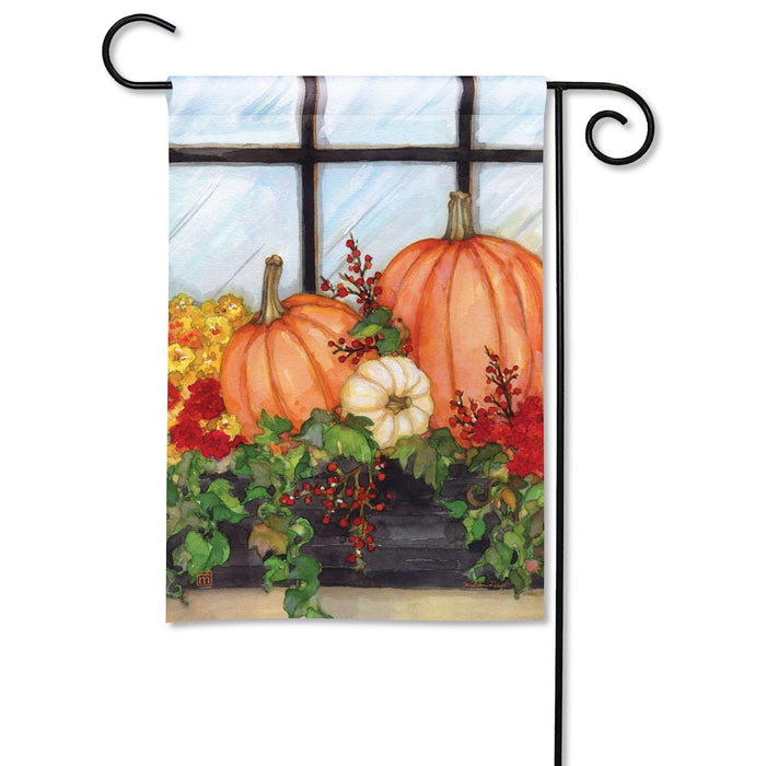 Garden Flag - Autumn Window