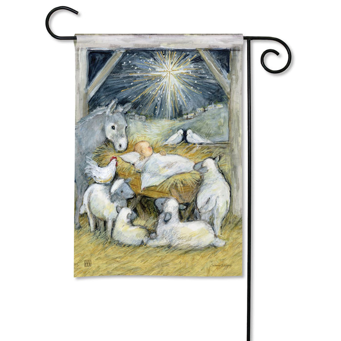 Garden Flag - A Child is Born