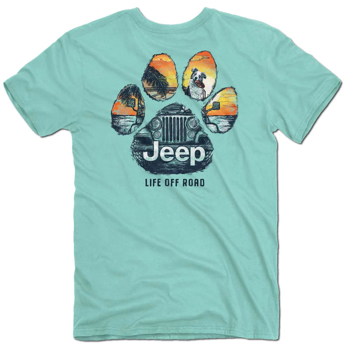 Short Sleeve Tee - Jeep Dog Paw