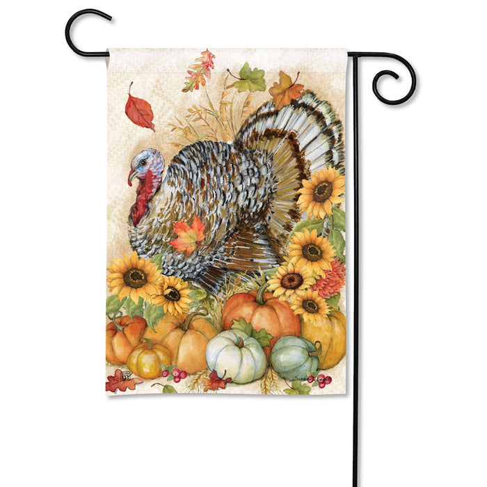 Garden Flag - Harvest Turkey