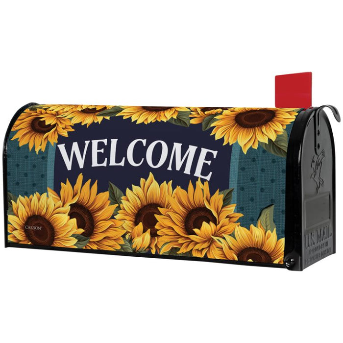 Mailbox Cover - Sunflower Welcome