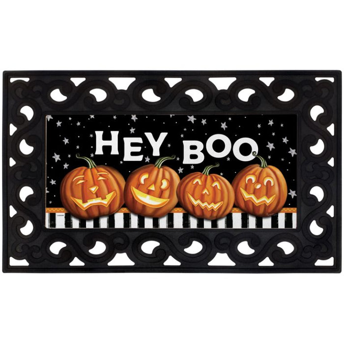 Mini Mat Insert - Boo Pumpkins