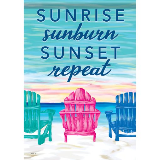 Garden Flag - Sunrise Sunburn