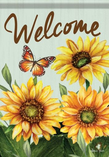 Standard Flag - Sunflowers in Bloom
