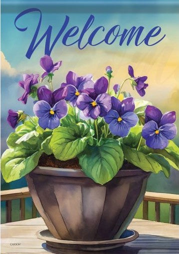 Garden Flag - Sunkissed Violet