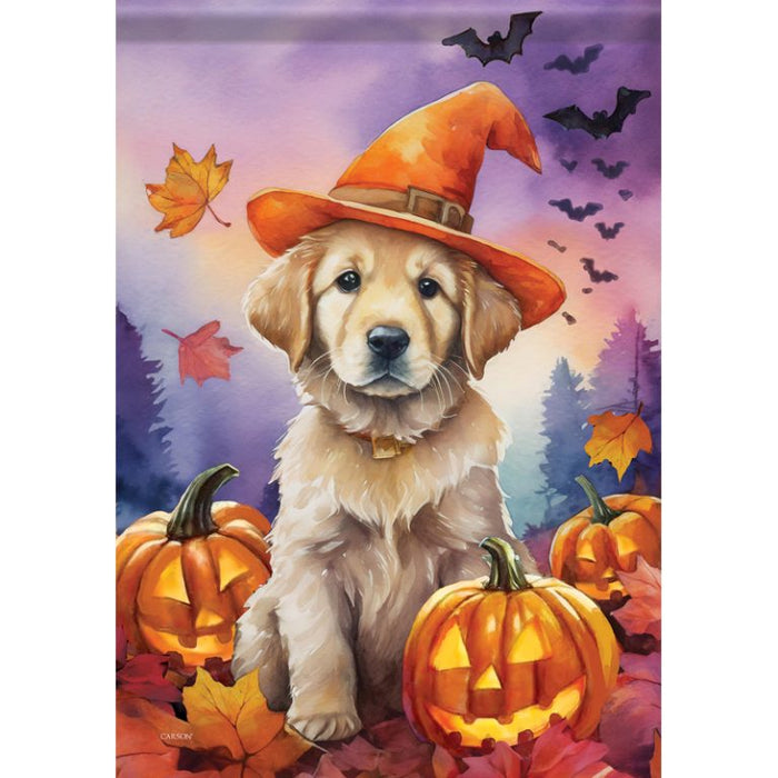 Garden Flag - Pumpkin Pup