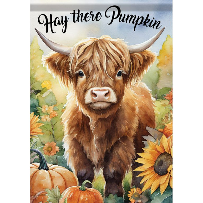 Standard Flag - Hey There Pumpkin