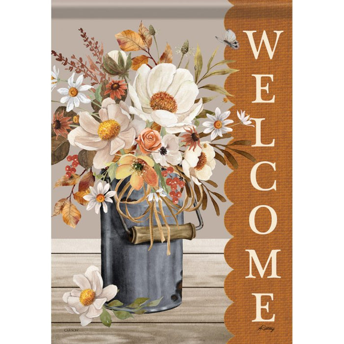 Garden Flag - Boho Peony Bouquet
