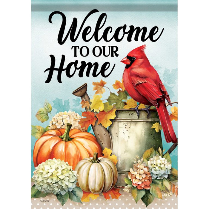Garden Flag - Cardinal Appears