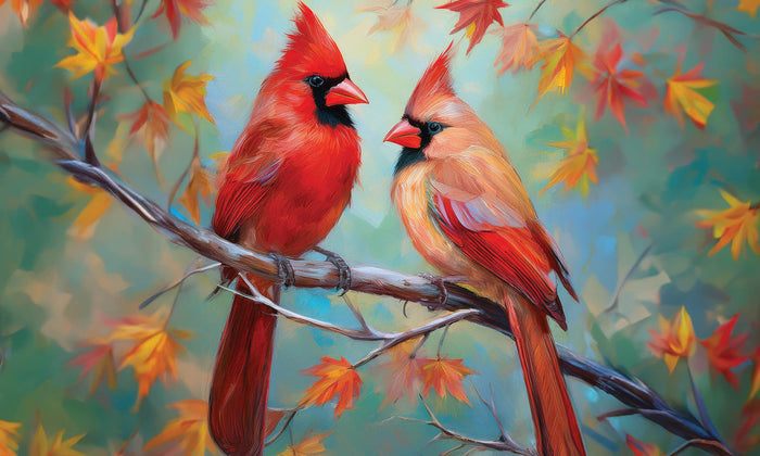 Mat Insert - Cardinal Couple