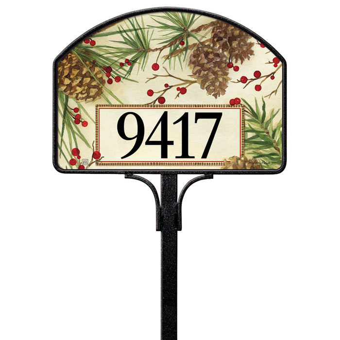 Yard DeSign - Berries and Pine