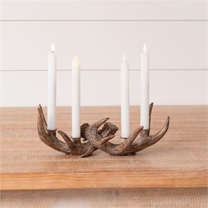 Antler Taper Candle Holder