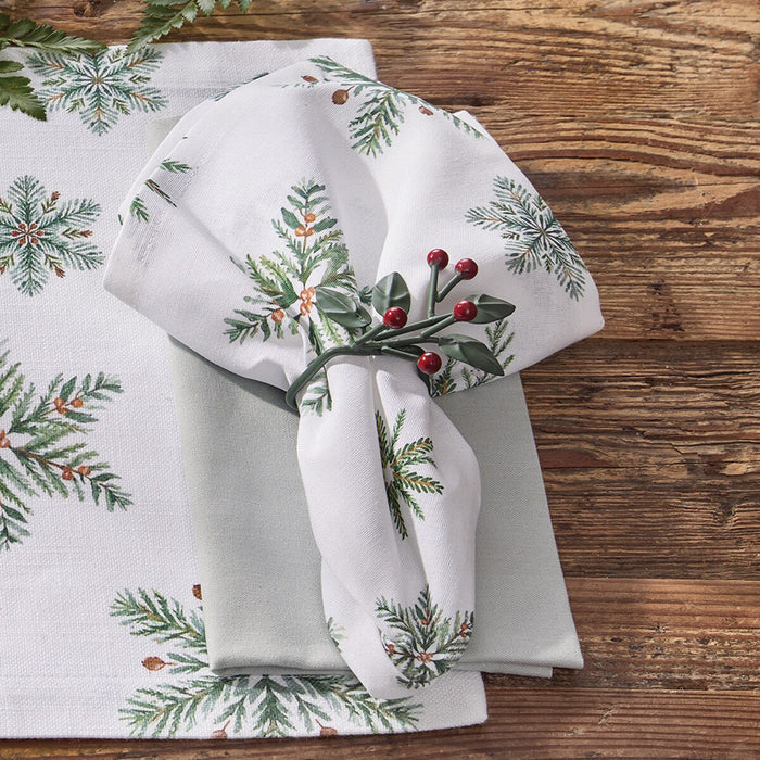Napkin - Holiday Snowfall