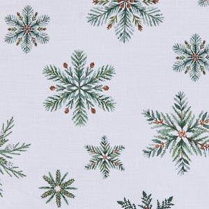 54" Table Runner - Holiday Snowfall