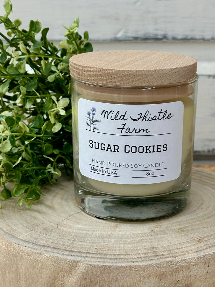 8oz Soy Candle-Sugar Cookies