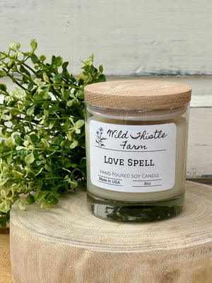 8oz Soy Candle-Love Spell