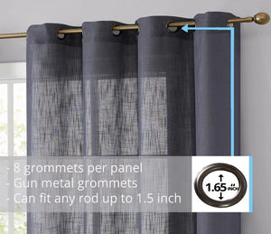 54x84 Panels-Abbey-Charcoal Grey