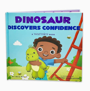Warmies Book-Dinosaur Discovers Confidence
