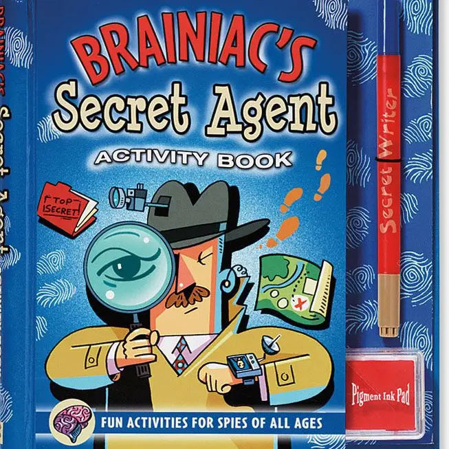 Brainiac's Secret Agent Activity Book