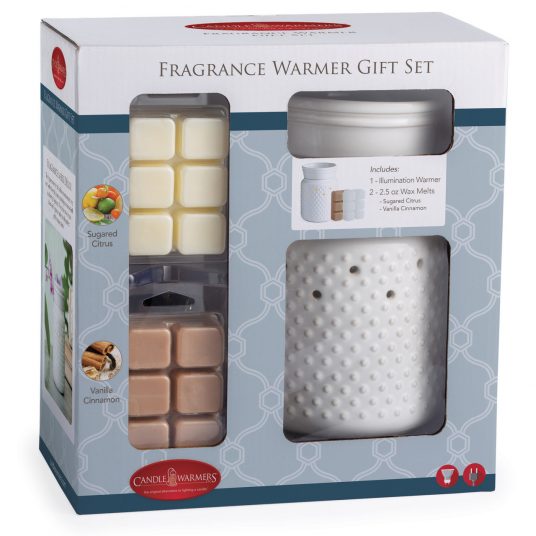 Wax Warmer Electric Wax Warmer Set 2-in-1 Classic Wax & Candle Warmer Wax  Melts Candle Warmer Scented Wax Melts Gift Set 