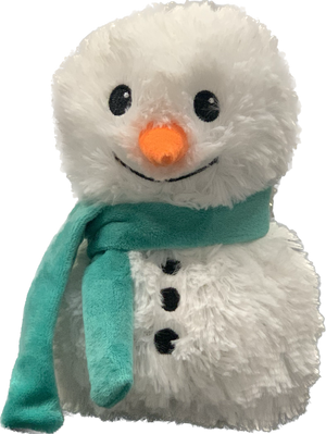 Warmies - Green Scarf Snowman Junior