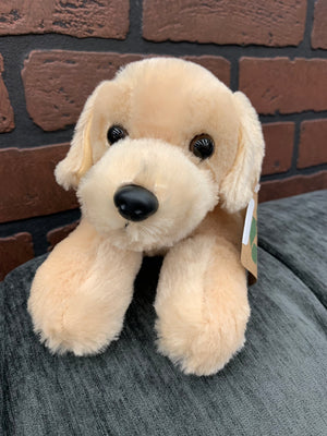 Yellow Lab Dog Stuffed Animal Scoopz
