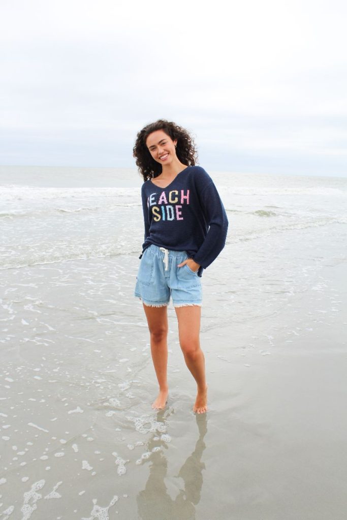 Simply Southern Everyday Sweater - Beach