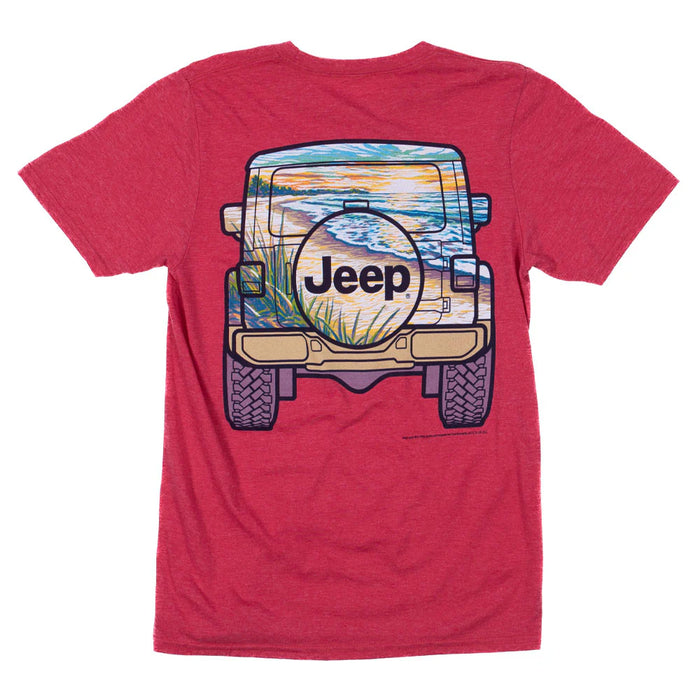 Short Sleeve Tee - Jeep Back to the Beach