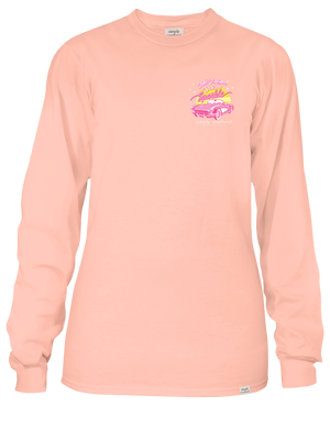 Simply Southern Youth LS Tee - Sparkle-Reef